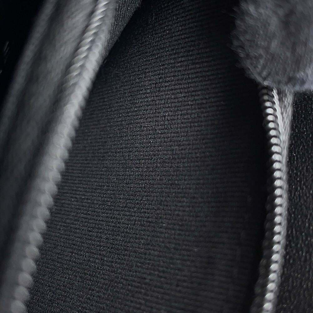 CHANEL Black Lambskin Leather Logo Wallet - Picture 6 of 10